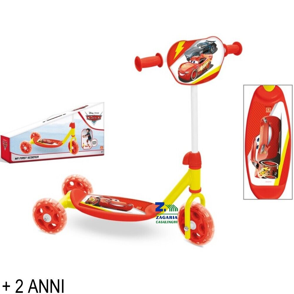 MONOPATTINO SCOOTER CARS CON 3 RUOTE MY FIRST SCOOTER X BAMBINI +2 ANNI