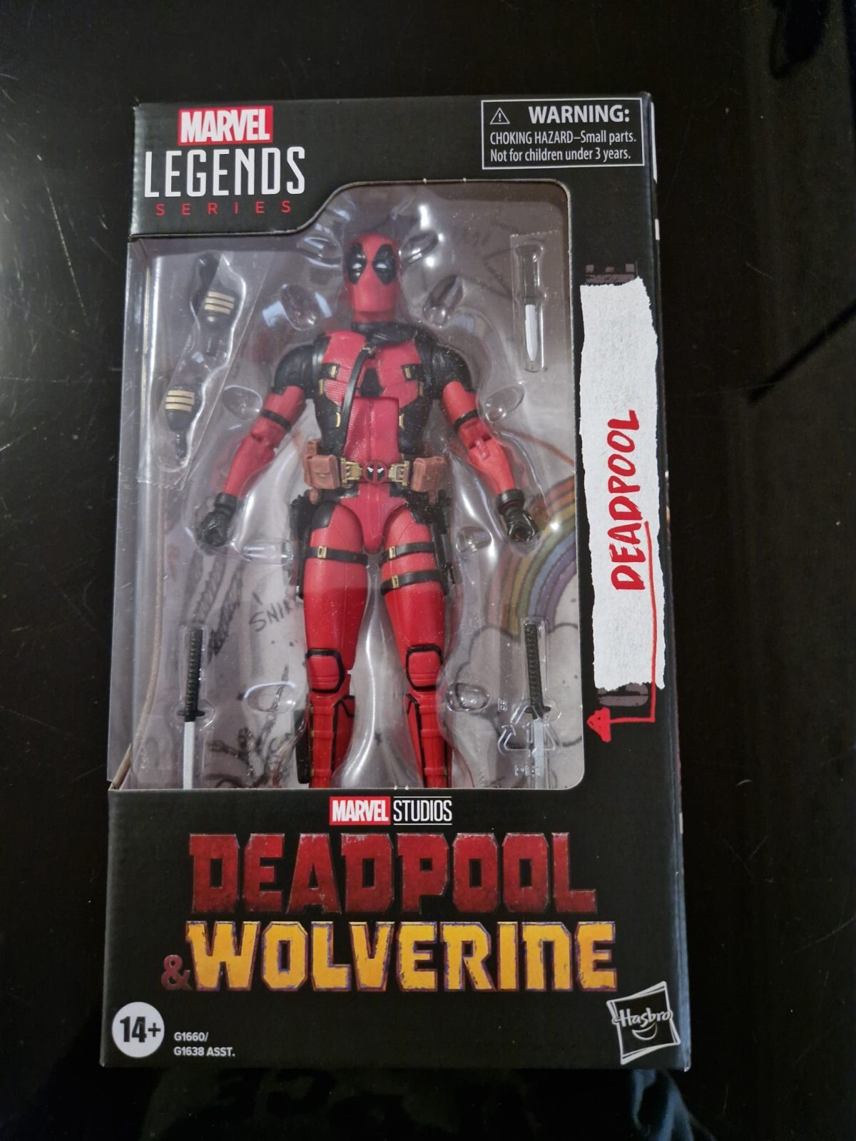 DEADPOOL & WOLVERINE MARVEL LEGENDS SERIES DEADPOOL FIG. 15 CM HASBRO