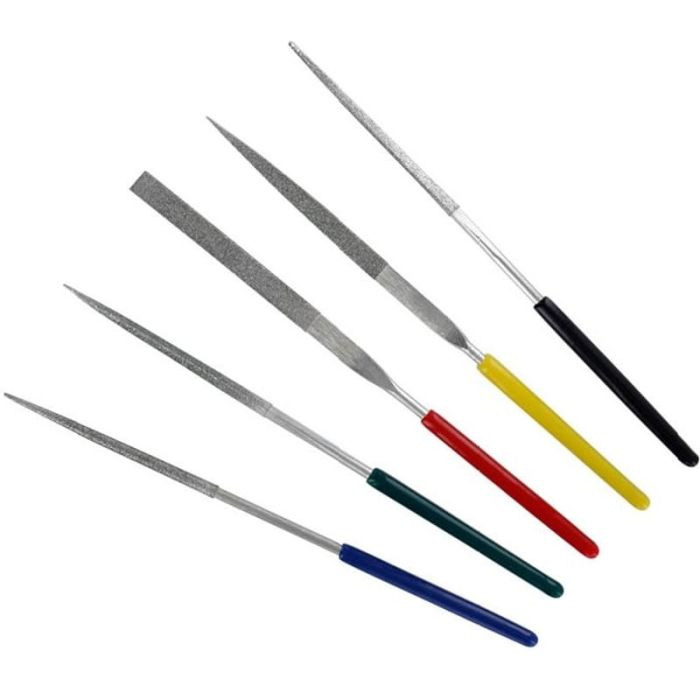 Vallejo - Set di 5 Limette Diamantate - Mini Diamond Files