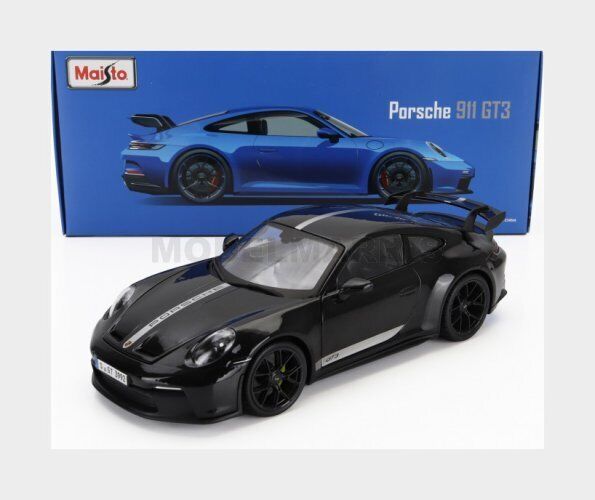 MAISTO 36458BK PORSCHE - 911 992 GT3 COUPE 2022 - BLACK - 1/18
