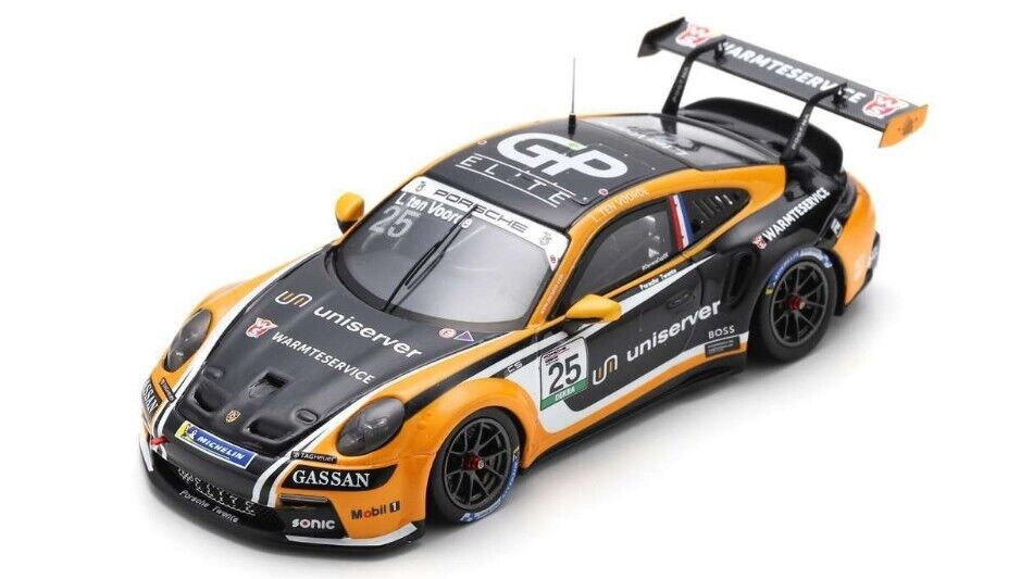 SPARK MODEL SG717 PORSCHE 911 GT3 CUP N.25 CARRERA DEUTSCHLAND CHAMPION 2023 L.V