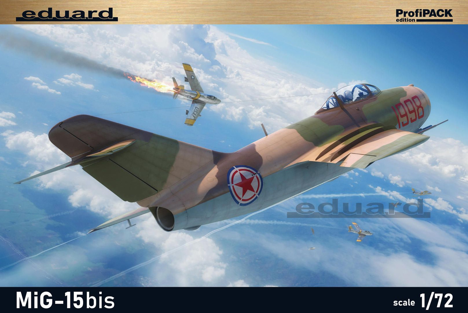 EDUARD 7059 MODELLO AEREO MIG-15BIS 1/72