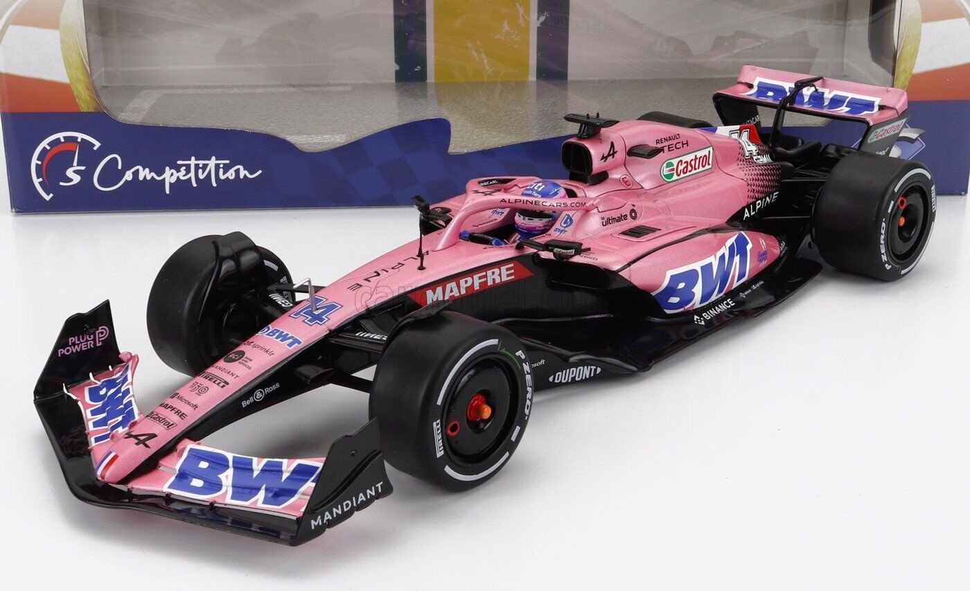 1/18 SOLIDO - ALPINE - F1 A522 TEAM ALPINE BWT N 14 BAHRAIN GP 2022 1808801