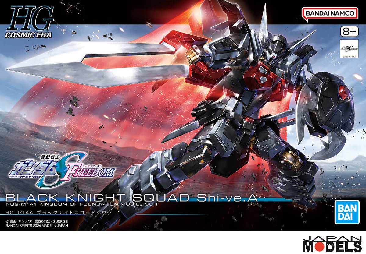 Gundam HG 245 BLACK KNIGHT SQUAD SHI-VE.A Cosmic Era Bandai Model Kit 1/144 HGCE