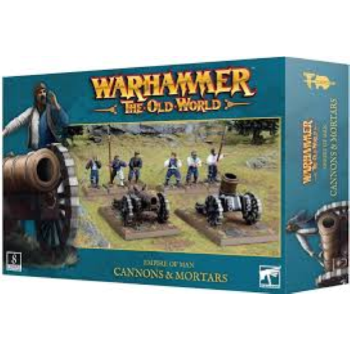 The Old World Empire of Man Cannons and Mortars