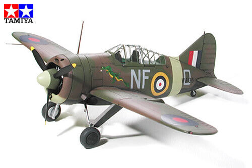 Brewster B-339 Buffalo Pacific Theater 1:48 TA61094 - tamiya modellismo