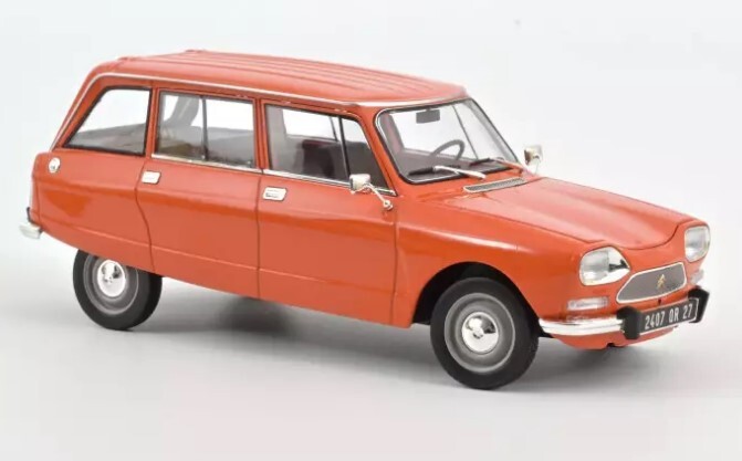 NOREV - CITROEN Ami 8 Break 1975 Ténéré Orange - 1/18 - NOREV181674