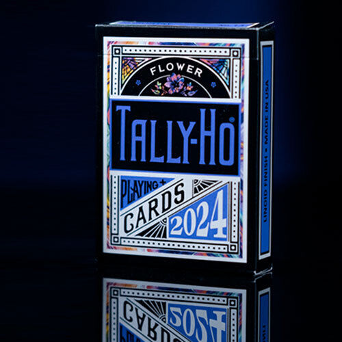 Mazzo di carte Tally-Ho 2024 (Flower) Playing Cards by US Playing Card Co