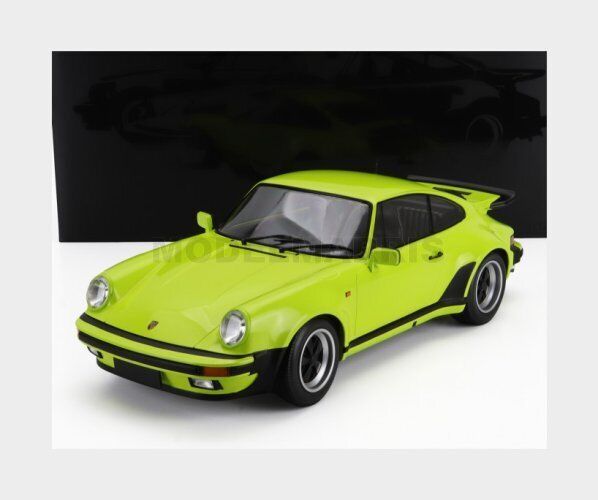 MINICHAMPS 125066121 PORSCHE - 911 930 3.0L TURBO COUPE 1977 - ACID GREEN - 1/12
