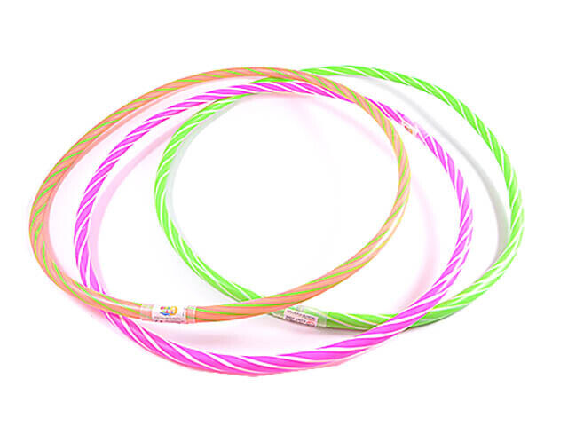 HULA HOOP FLUO  CM 80  COLORI ASSORTITI VENDITA UNITARIA