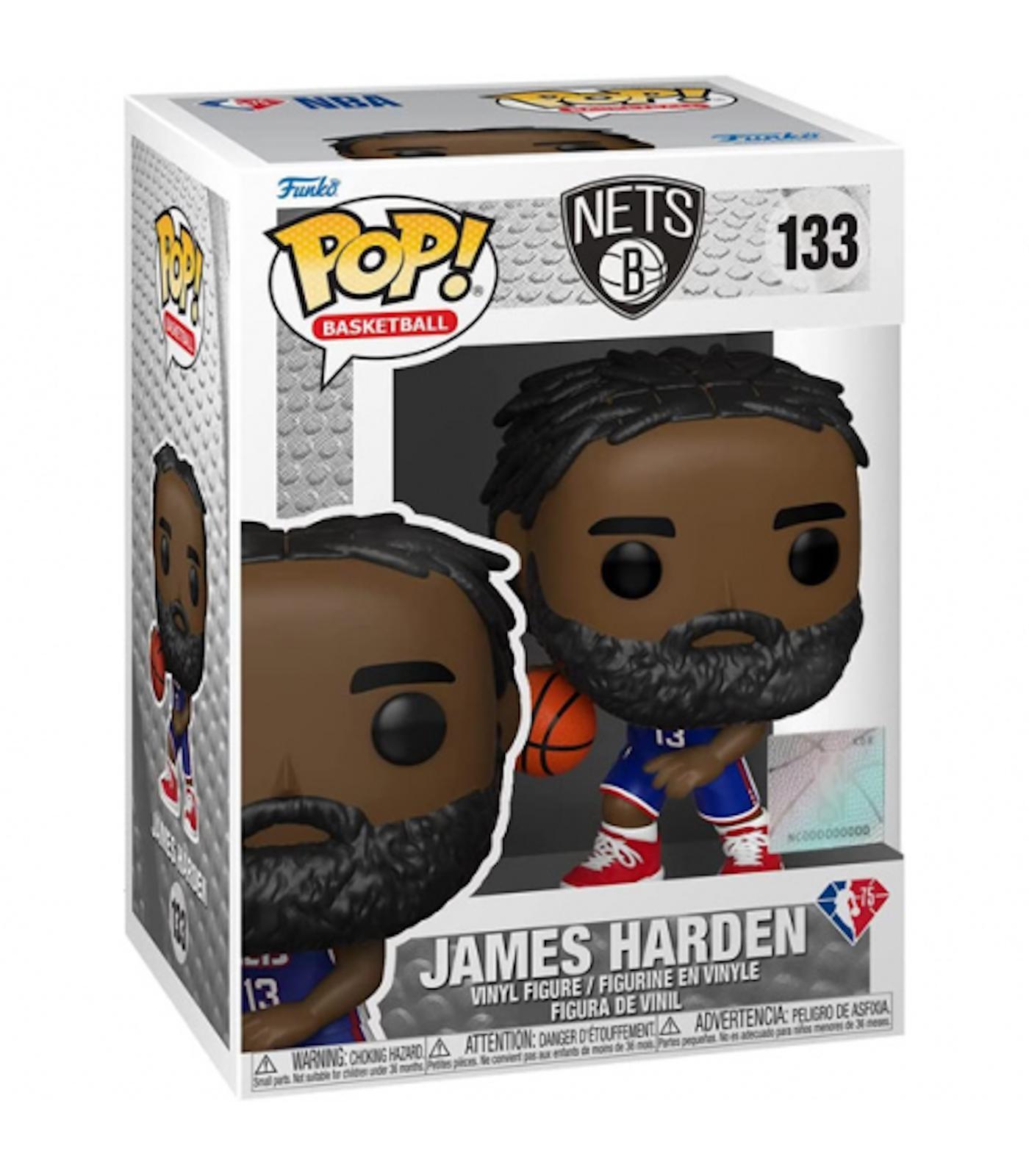 Funko Pop! Basketball - Nets 133 - James Harden - Vinyl Figure