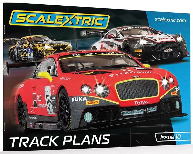 SCALEXTRIC - Scalextric Track Plans Book (10th Edition)