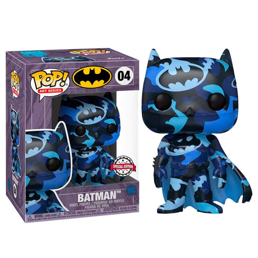 Funko Pop Arte Serie Batman 4 Personaggio Collezione Dc Comics Edizione Speciale