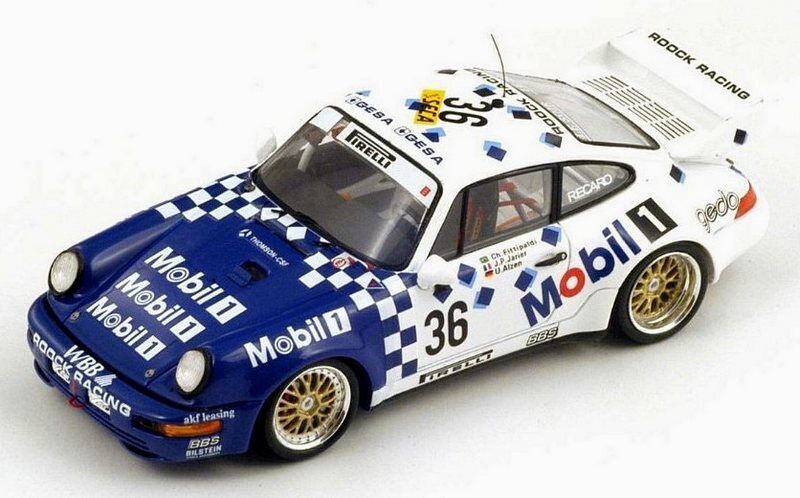 Porsche 911 Carrera RSR 3.8 Winner Spa 1993 Fittipaldi-Alze 1:43 SPARK 43SPA1993