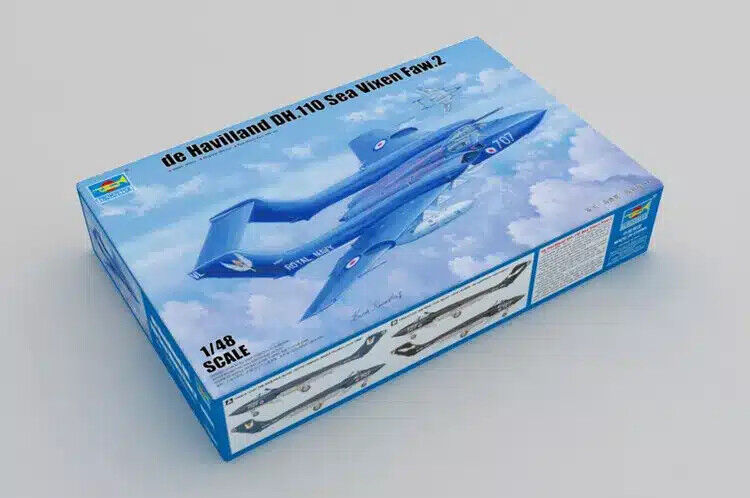 Trumpeter 05808 De Havilland DH.110 Sea Vixen Faw.2 Kit Montaggio 1/48