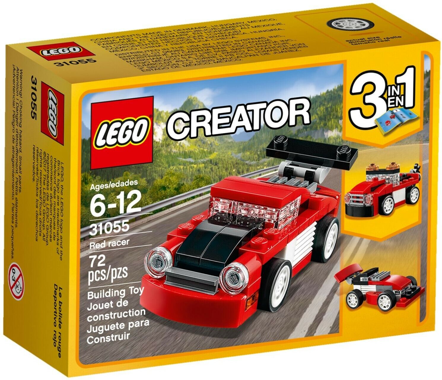 LEGO 31055 - Bolide rosso