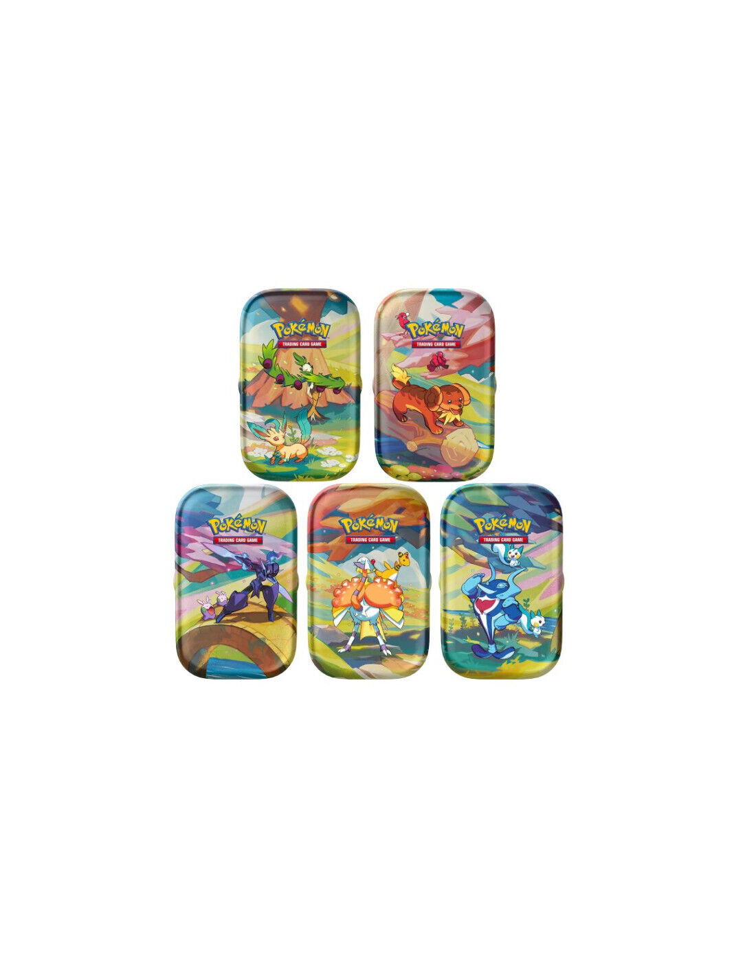 Gamevision PK60494 POKEMON Mini Tin Giugno Paldea Sfavillante Assortito