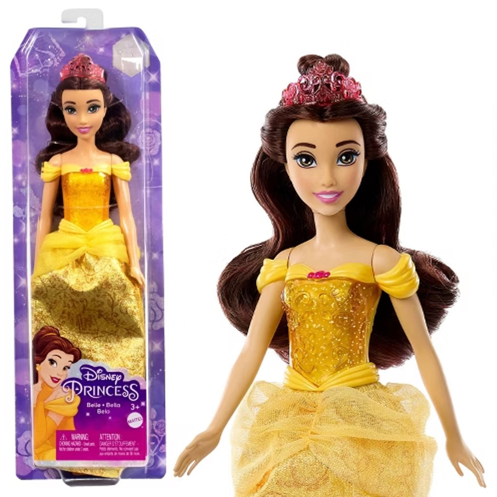 PRINCIPESSA BELLE BELLA 30CM PRINCIPESSE DISNEY CLASSIC PRINCESS MATTEL HLW11