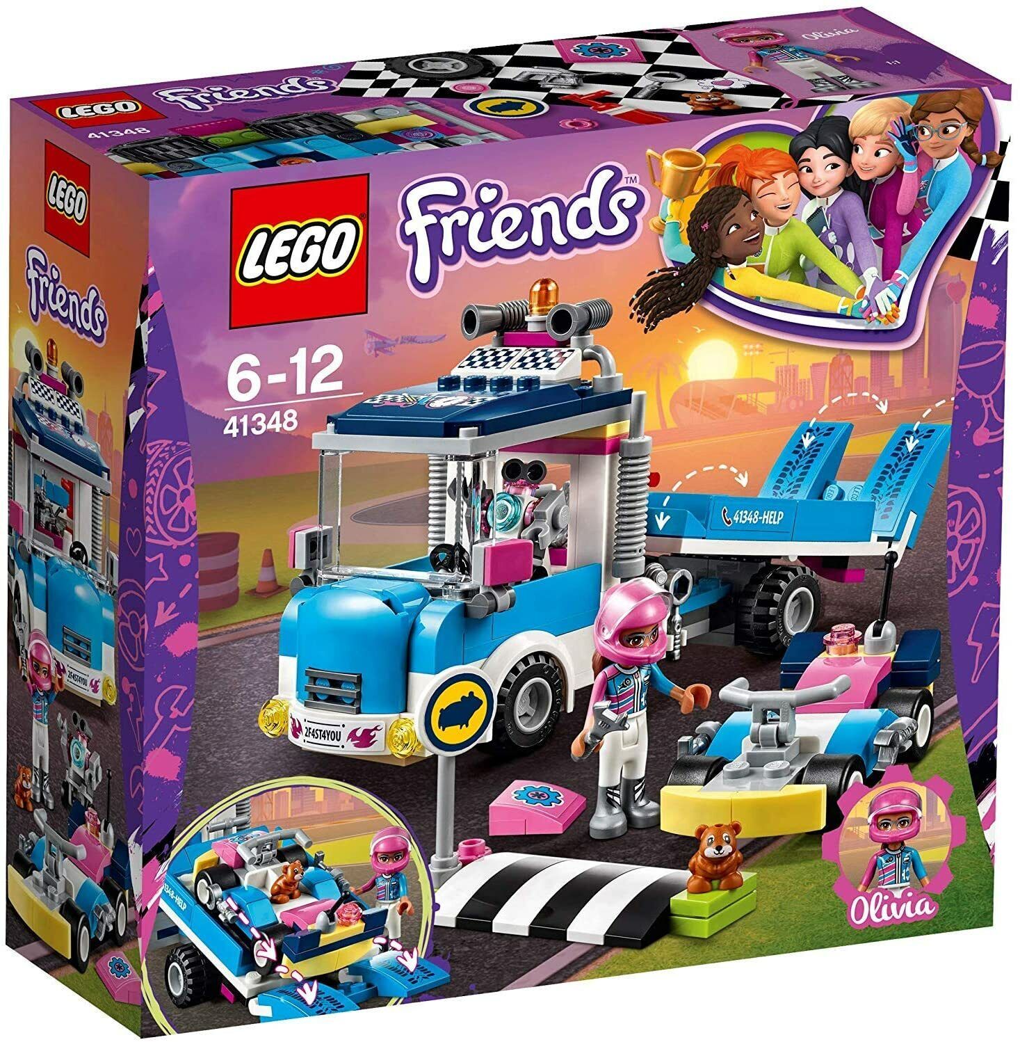 LEGO FRIENDS 41348 CAMION DI SERVIZIO E MANUTENZIONE