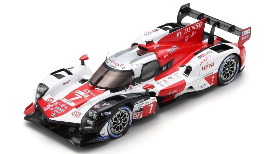 Spark Model TOYOTA GR010 N.7 24 H LE MANS 2023 CONWAY-KOBAYASHI-LOPEZ 1:18