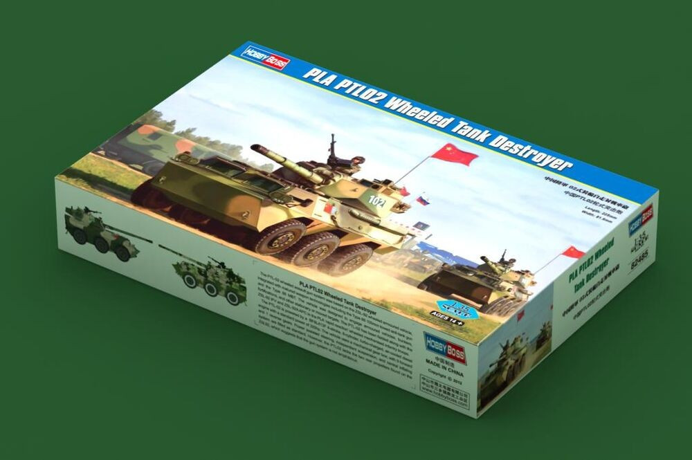 HOBBY BOSS 82485 MAQUETTE PLA PTL02 CACCIACARRI RUOTE 1/35