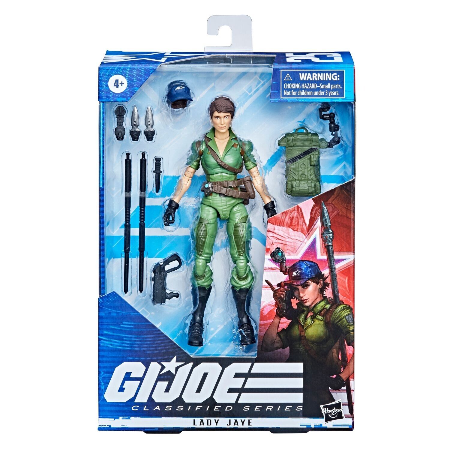 Gi Joe Figura Lady Jaye GI JOE CLASSIFIED SERIES HASBRO