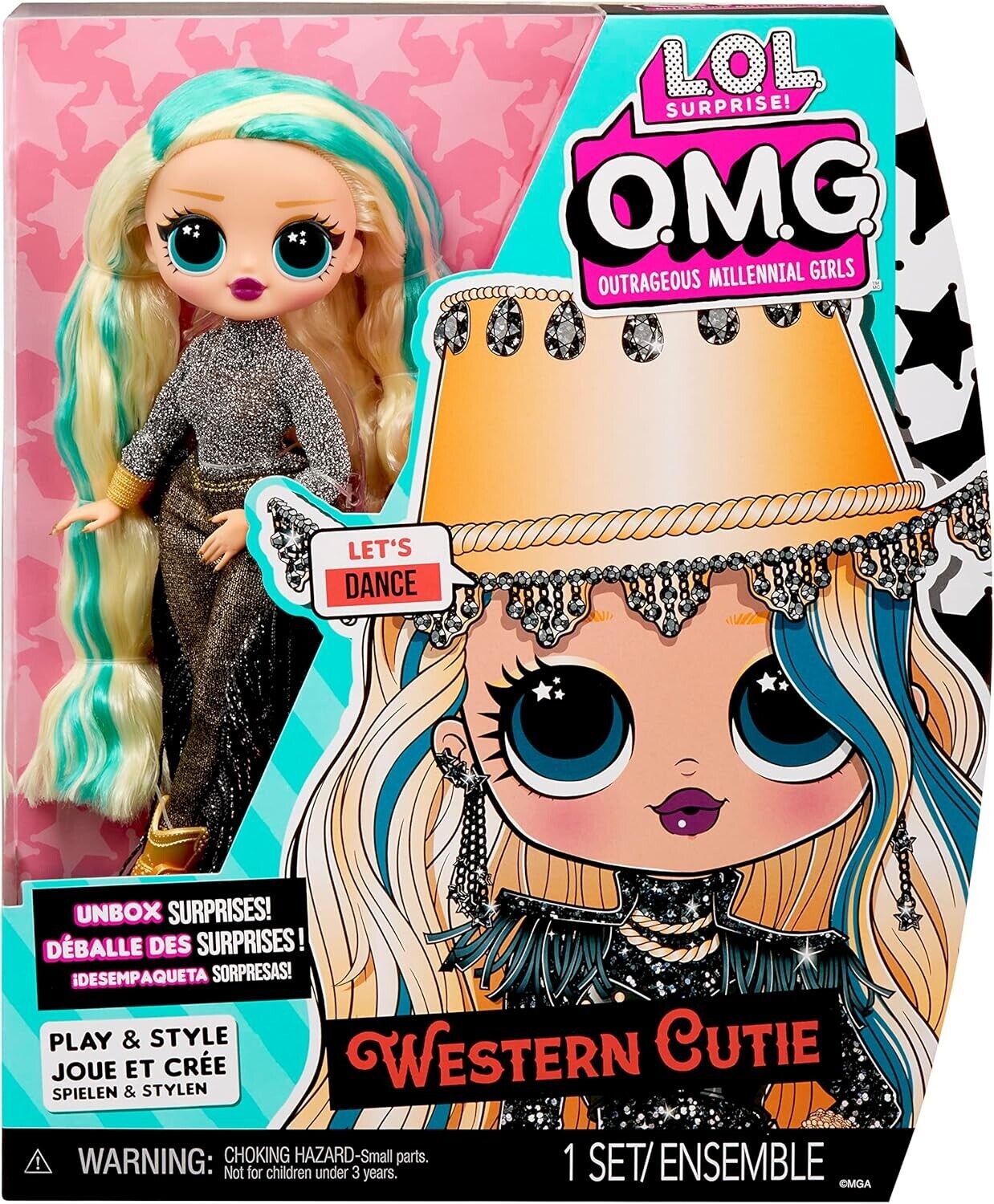 LOL SURPRISE OMG BAMBOLA ALLA MODA WESTERN CUTIE