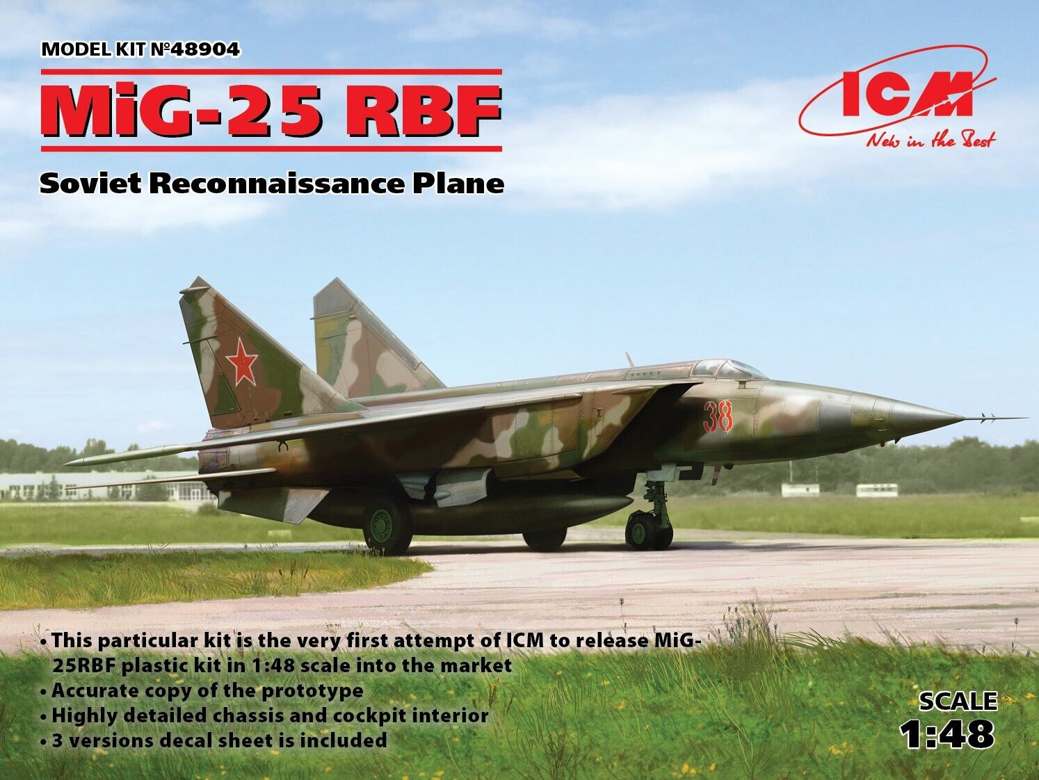 ICM 48904 MiG-25 RBF