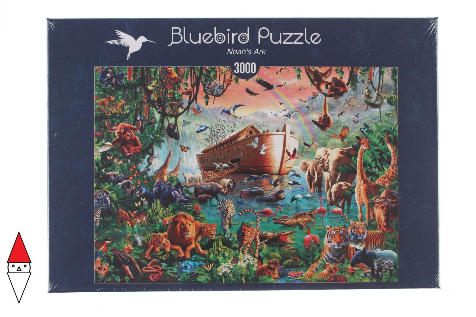 PUZZLE ANIMALI BLUEBIRD ANIMALI VARI NOAH S ARK 3000 PZ