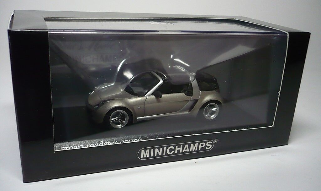SMART ROADSTER COUPE GREY METALLIC 2003 1:43 MINICHAMPS