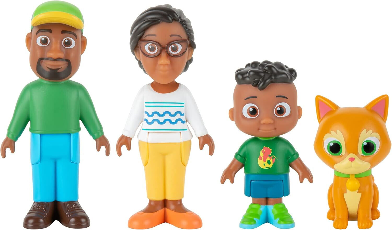 CoComelon Set Di 4 Figure Di Cody E Della Sua Famiglia - Famiglia E Amici
