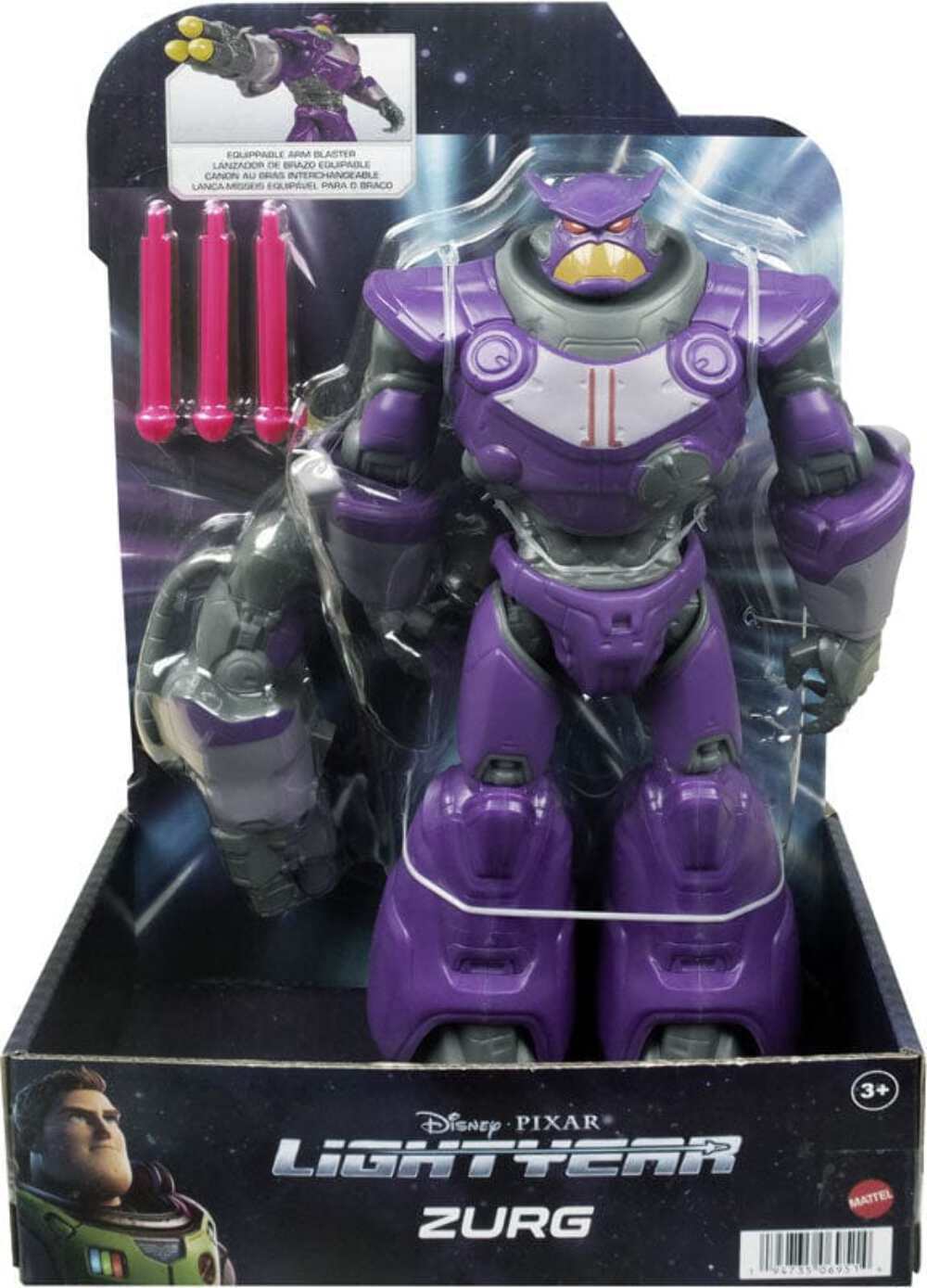 Lightyear personaggio Zurg con funzione