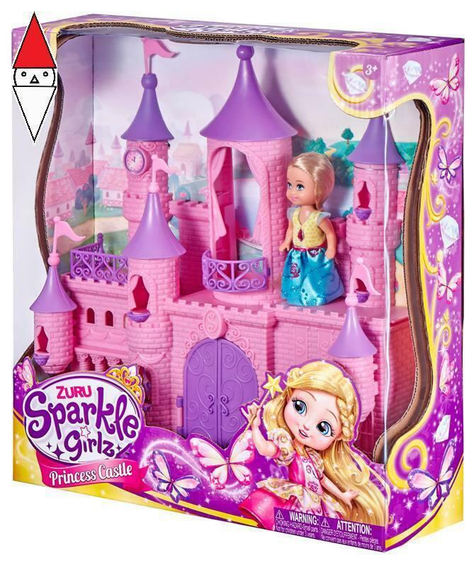 ACTION FIGURE ZURU IL CASTELLO DELLA PRINCIPESSA CON BAMBOLA DA CM 12 INCLUSA