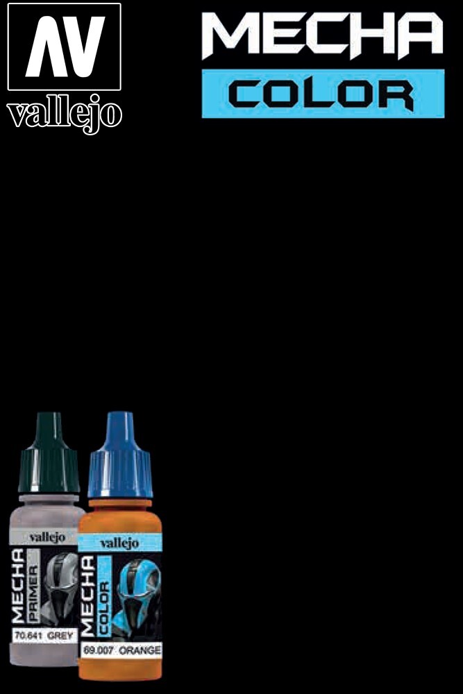 VALLEJO MECHA COLOR BLACK 70642 COLORI VALLEJO