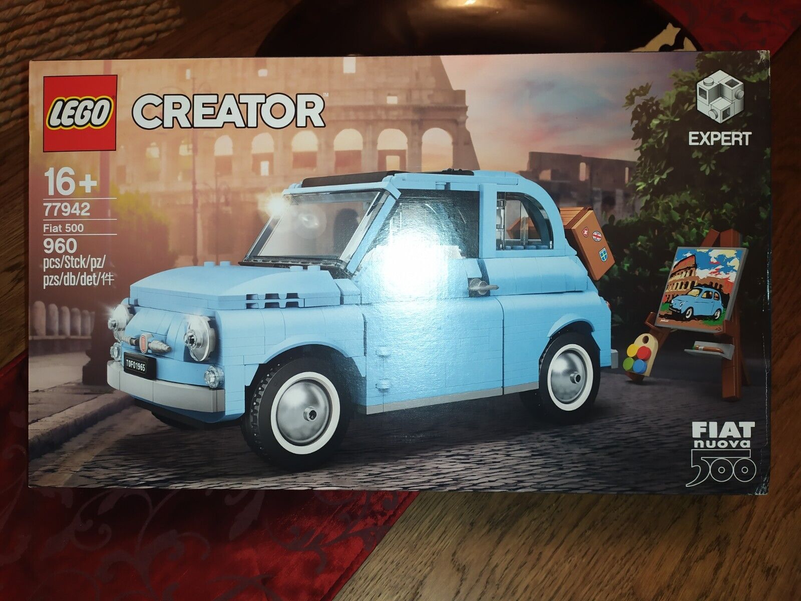 Lego 77942 Fiat 500 Azzurra