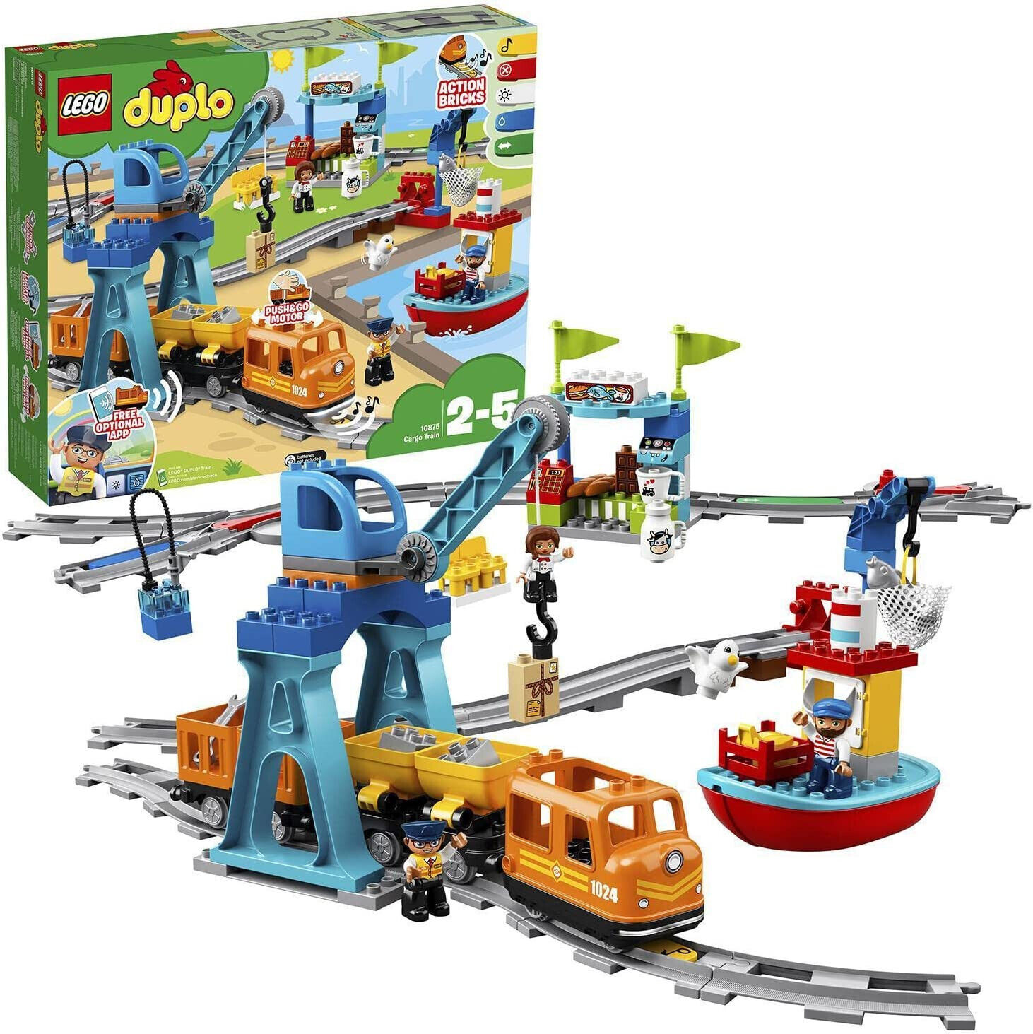 LEGO Duplo Il Grande Treno Merci 10875