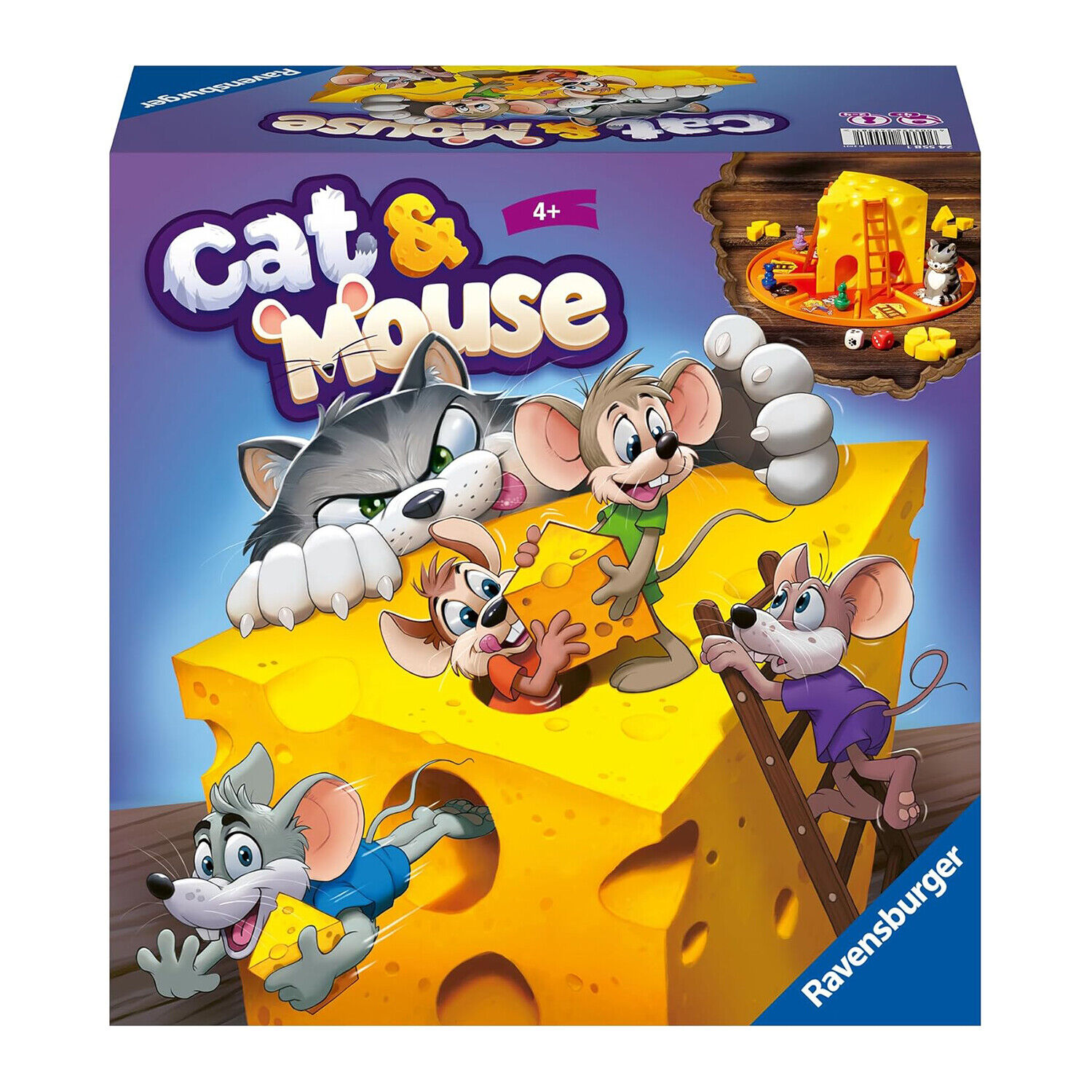 Ravensburger Cat&Mouse - Gioco da Tavolo Famiglia RAVENSBURGER - X50503