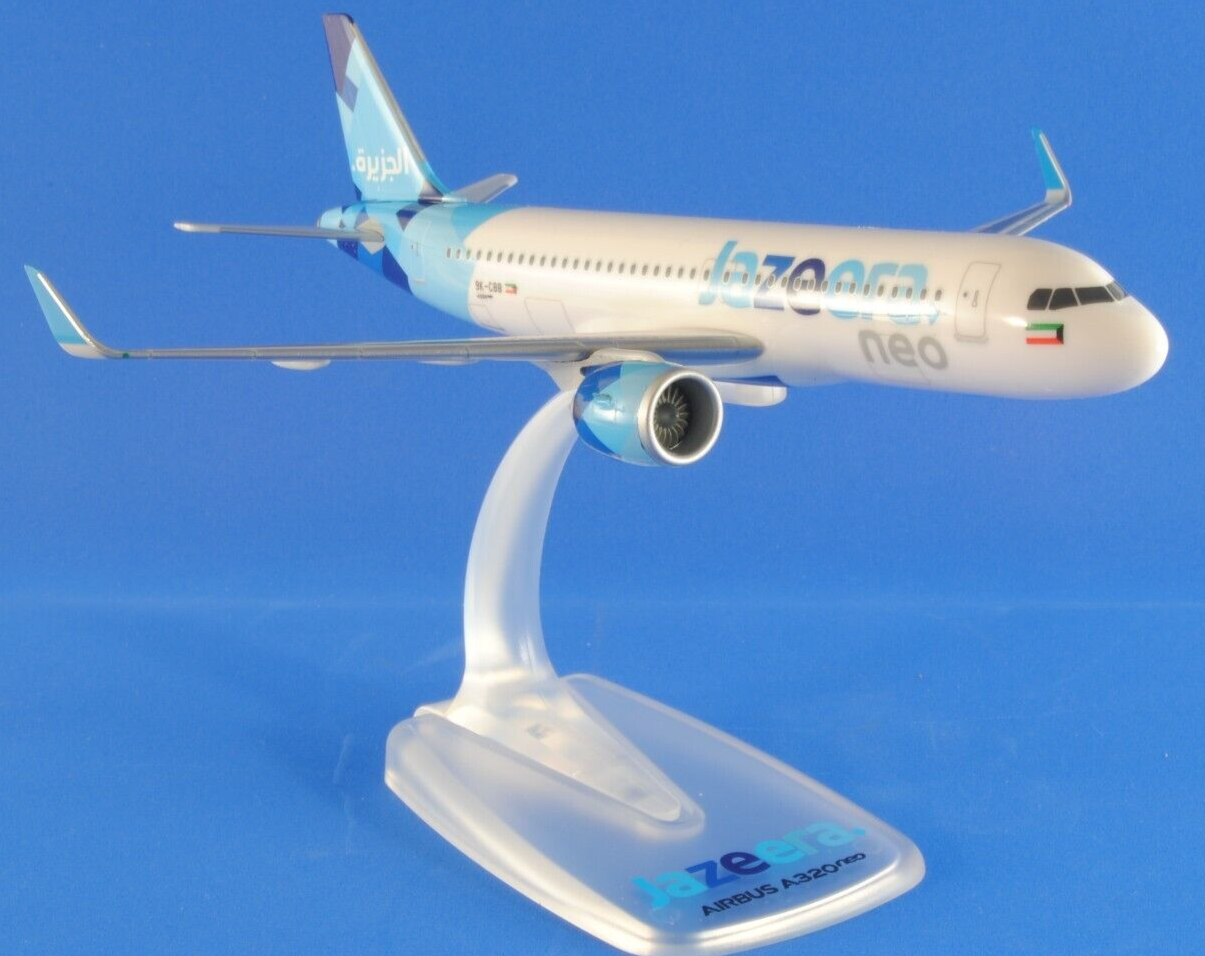 HERPA 613644 Aereo modello Airbus A320n compagnia Jazeera Airways 1:200 Snap-Fit