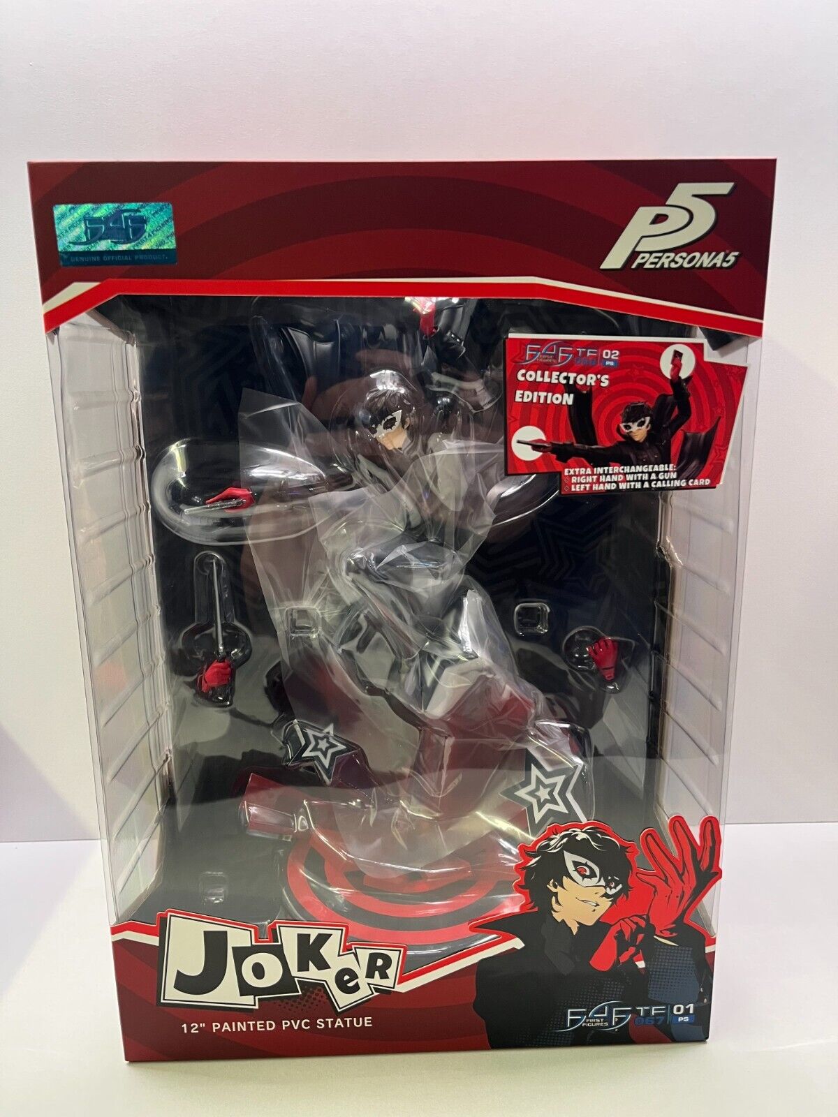 FIGURE PERSONA 5 - JOKER COLLECTOR  30.5CM  NEW FIRST 4 FIGURE