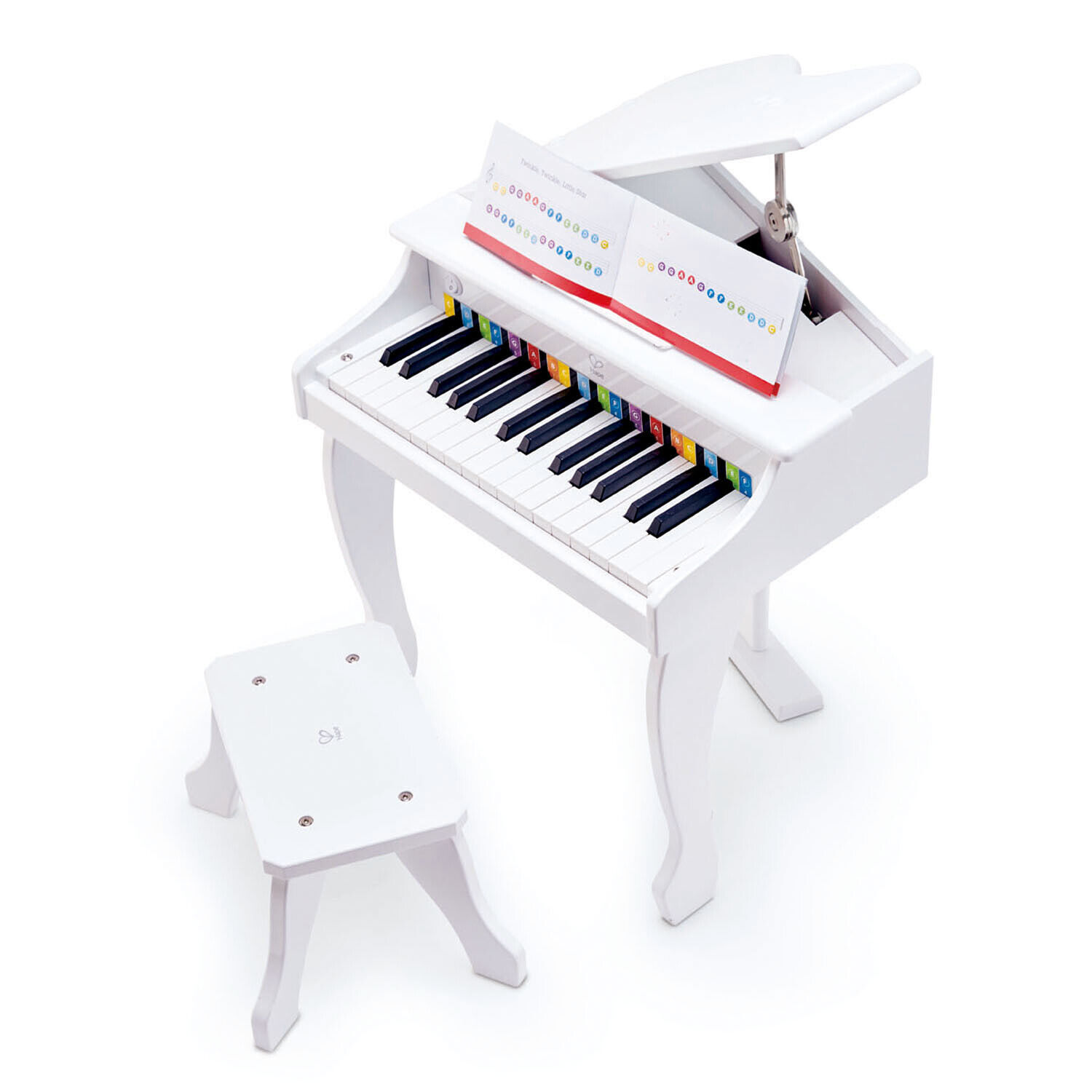 Pianoforte a Coda Deluxe Bianco HAPE - 21769 GIODICART
