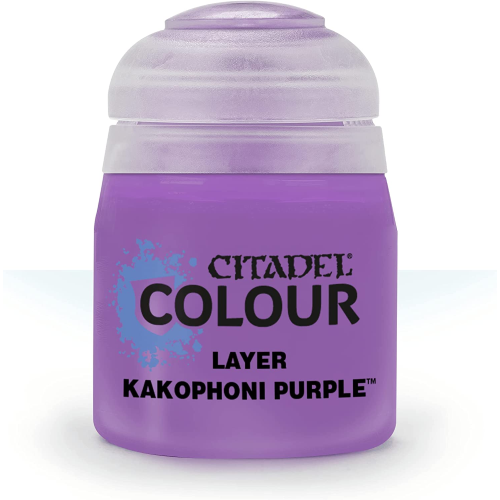 Games Workshop Citadel Colore Acrilico 12ml Kakophoni Purple Layer