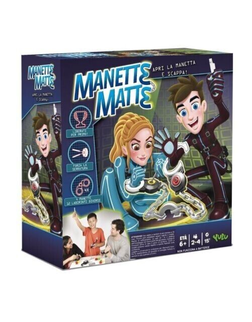 ROCCO GIOCATTOLI MANETTE MATTE
