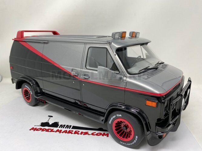 GREENLIGHT 12101 GMC - VANDURA A-TEAM VAN - 1983 - GREENLIGHT - 1/12 - BESPOKE