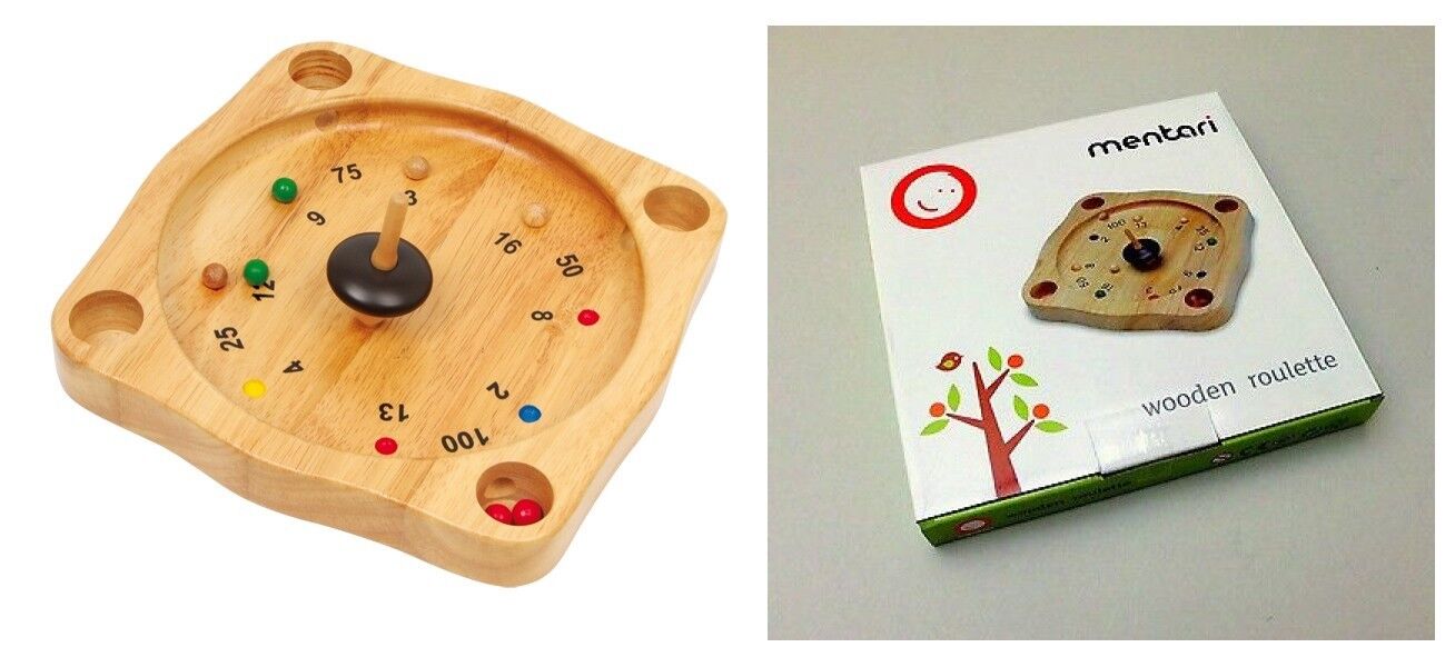 Roulette in legno valdostana tirolese rustica contadina alpina padana trottola
