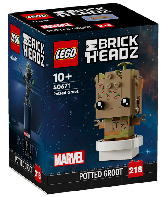 LEGO 40671 BrickHeadz Groot In Vaso RARE