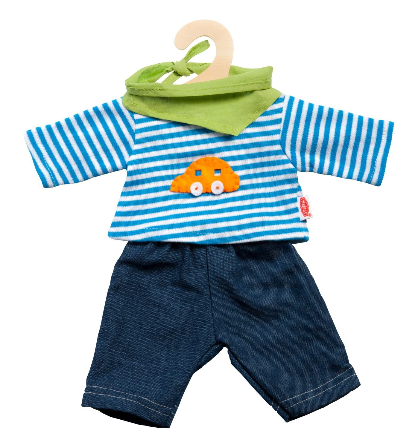 Heless Jeans with striped shirt