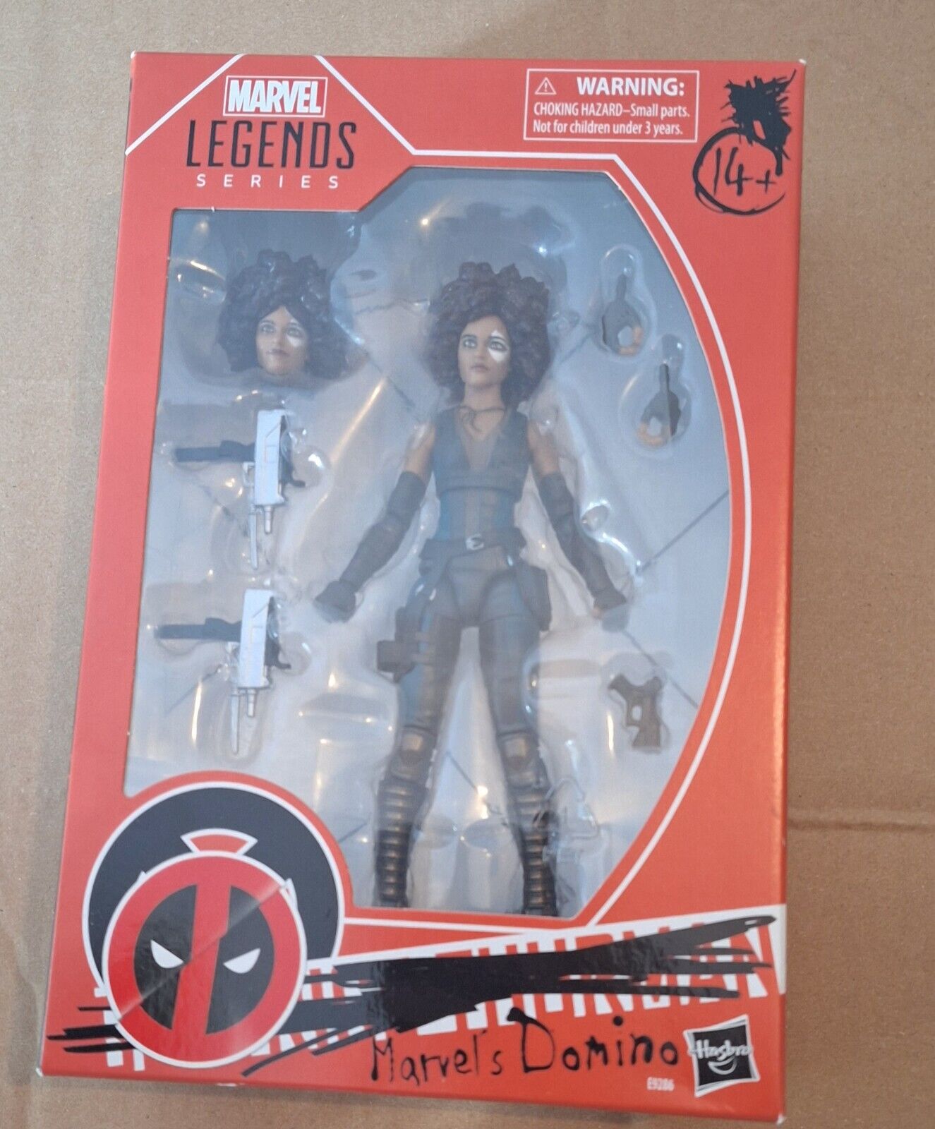 Marvel Legends DEADPOOL 2020 - DOMINO Action Figure 15cm Articolato con Accessor