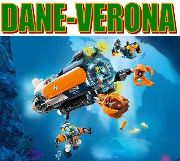 Lego - Sottomarino per esplorazioni abissali (60379) City
