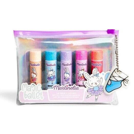 Martinelia Magic Ballet Lip Balm Set di 5 balsami per labbra