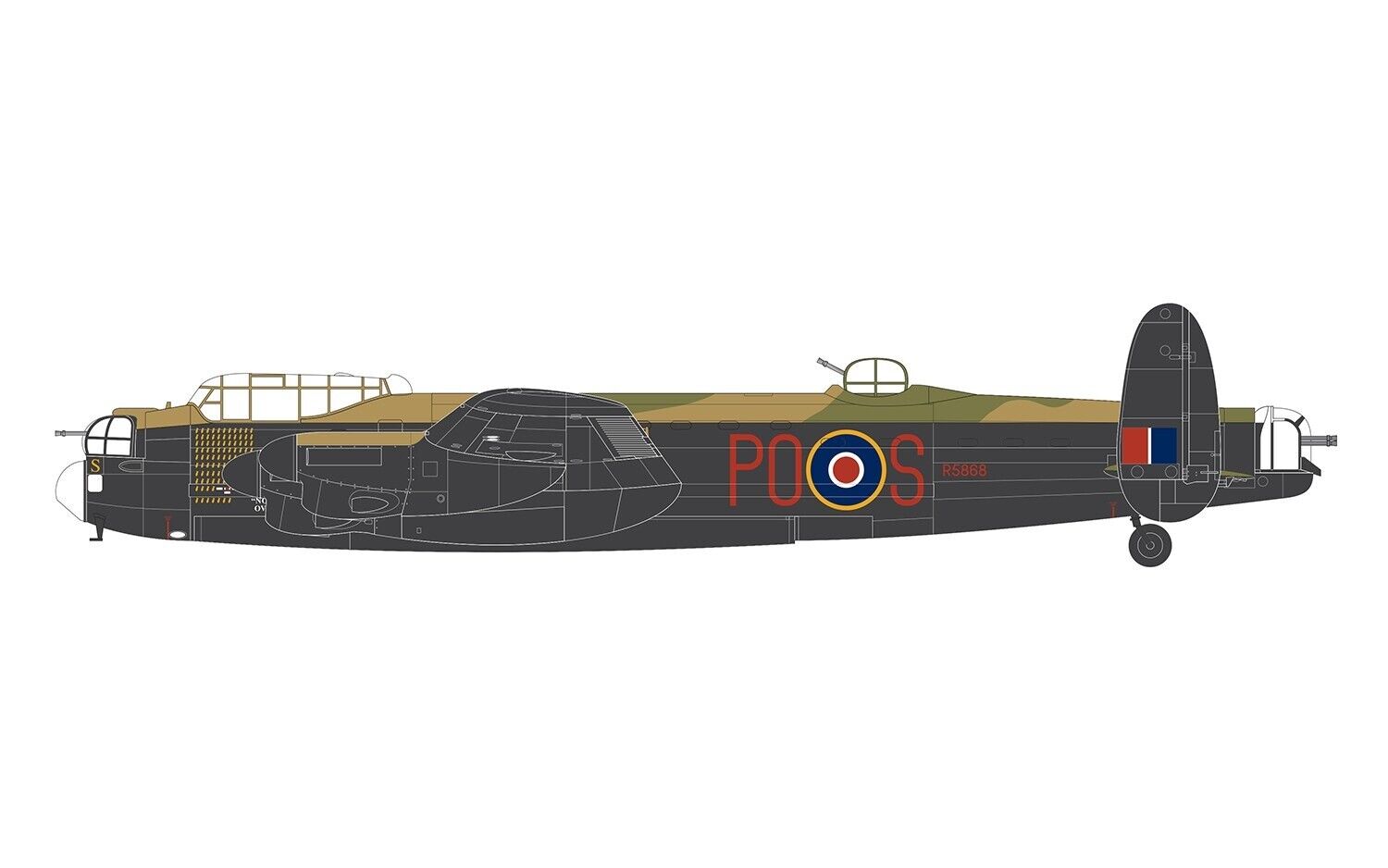Airfix A08013A Avro Lancaster B.III 1:72 Scala Plastica Kit -T48 Post
